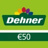 Dehner €50 Gift Card DE