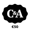 C&A €50 Gift Card DE