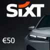 Sixt EUR 50 Gift Card DE