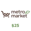 Metro Market $25 Gift Card US