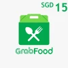 Grab Food SGD 15 Gift Card SG