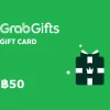 Grab ฿50 Gift Card TH
