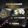 GambaGames $10 Gift Card