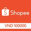 Shopee 100000 VND Gift Card VN