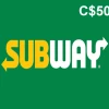 Subway C$50 Gift Card CA