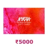 Nykaa ₹5000 Gift Card IN