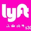 LYFT $30 Gift Card US