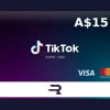 Rewarble TikTok AUD 15 Gift Card