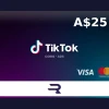 Rewarble TikTok AUD 25 Gift Card