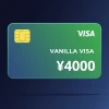 Vanilla VISA JPY 4000 JP