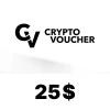 Crypto Voucher USD 25 Gift Card