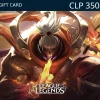 League of Legends 3500 CLP Prepaid RP Card CL