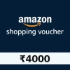 Amazon Shopping ₹4000 Voucher IN