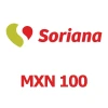 Soriana MXN 100 Gift Card MX