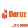 Daraz LKR 5000 Gift Card LK
