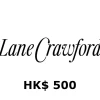 Lane Crawford HK$ 500 Gift Card HK