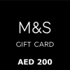 Marks & Spencer AED 200 Gift Card AE