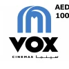Vox Cinema AED 100 Gift Card AE