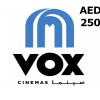 Vox Cinema AED 250 Gift Card AE