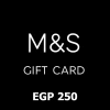 Marks & Spencer EGP 250 Gift Card EG