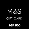 Marks & Spencer EGP 500 Gift Card EG
