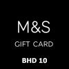 Marks & Spencer BHD 10 Gift Card BH