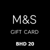 Marks & Spencer BHD 20 Gift Card BH
