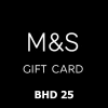 Marks & Spencer BHD 25 Gift Card BH