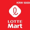 Lotte Mart  KRW 50000 Gift Card KR