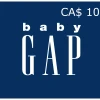 Baby Gap CAD 10 Gift card CA