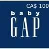 Baby Gap CAD 100 Gift card CA