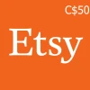 ETSY CAD 50 Gift Card CA