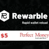 Rewarble Perfect Money $5 Gift Card