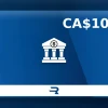 Rewarble Bank Transfer CAD 10 Gift Card