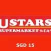 U Stars Supermarket SGD 15 Gift Card SG