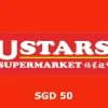 U Stars Supermarket SGD 50 Gift Card SG