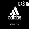 Adidas Store CAD 15 Gift Card CA