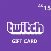 Twitch AUD 15 Gift Card AU