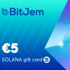 BitJem Crypto Gift Card (Solana) €5