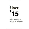 Uber GBP 15 Gift Card UK