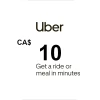 Uber CAD 10 Gift Card CA