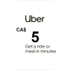 Uber CAD 5 Gift Card CA