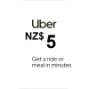Uber NZD 5 Gift Card NZ