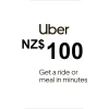 Uber NZD 100 Gift Card NZ