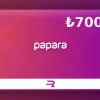 Rewarble Papara TRY 700 Gift Card TR