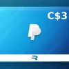Rewarble PayPal CAD 3 Gift Card