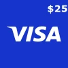 MyPaymentVault Prepaid Visa USD 25