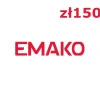 EMAKO PLN 150 Gift Card PL