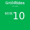 Grab Rides MYR 10 Gift Card MY