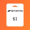BitJeton Crypto USD 1 Gift Card